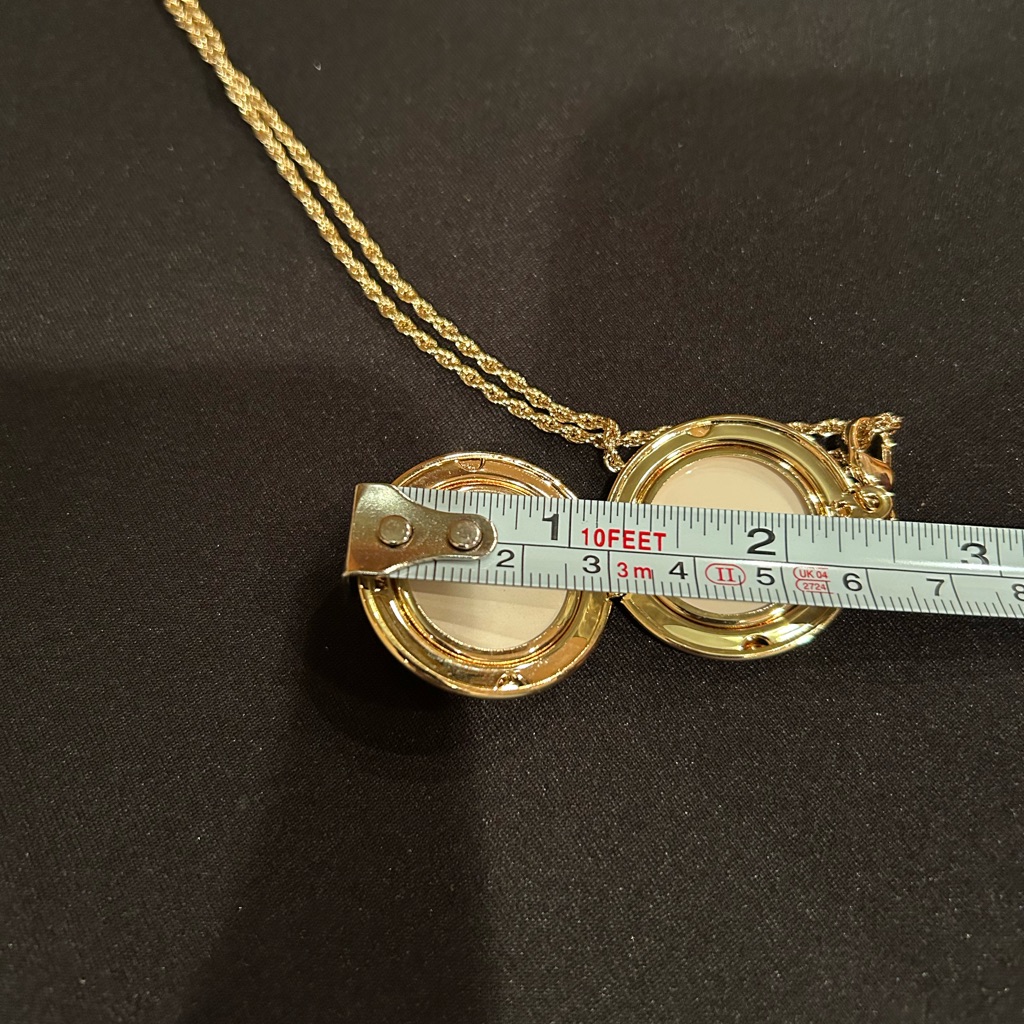 Kirks Folly Gold Locket Necklace 75$